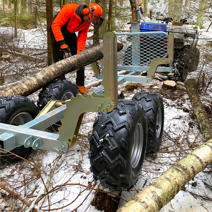 Tipp- och skogsvagn ATV PRO, Tower2+