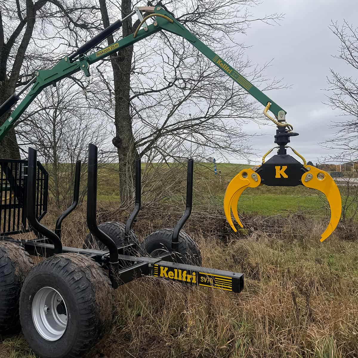 Risgrip inkl. hydraulslang och bult