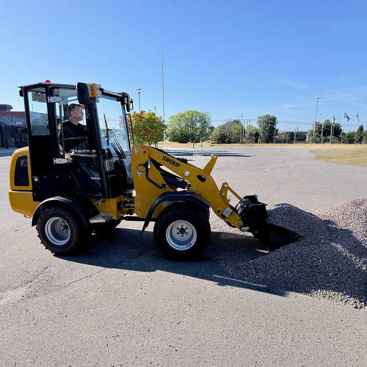 Hjullastare Swekip 1550 Electric