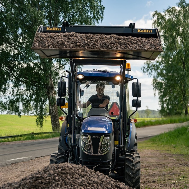 Planeringsskopa 1,8 m, Euro