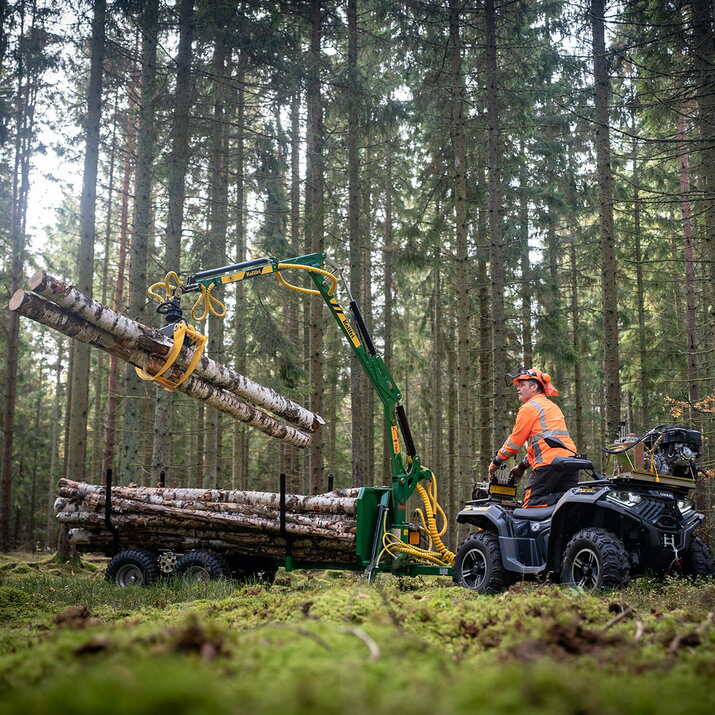 Skogsvagn ATV FT36DFR-2T