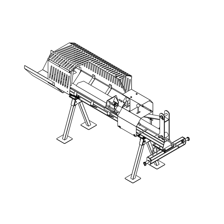 Vedklyv, traktordriven 7 ton, 70 cm