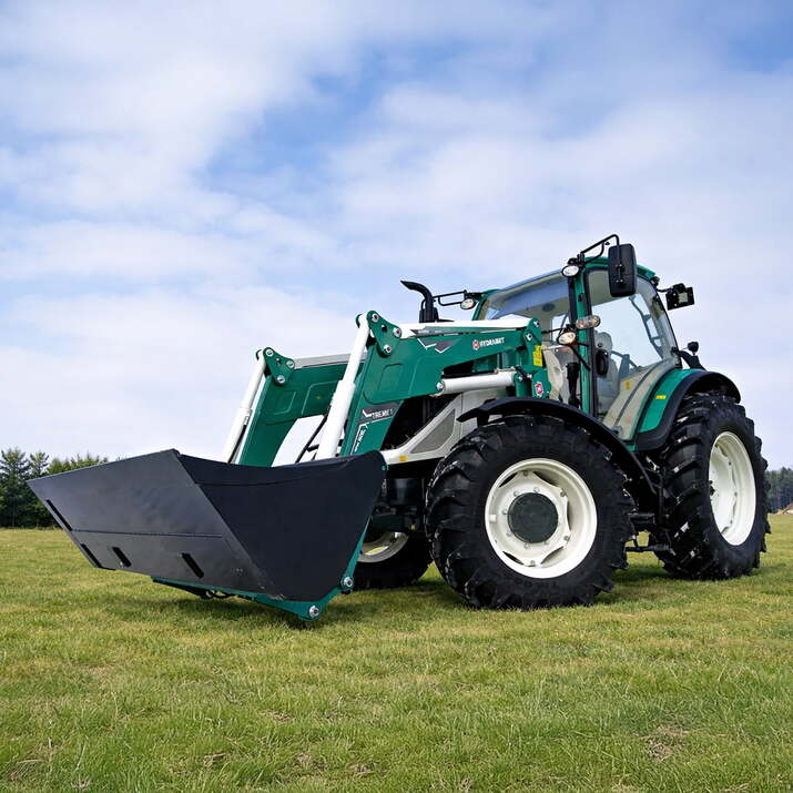 Traktor Lovol 110 hk 4wd med frontlastare