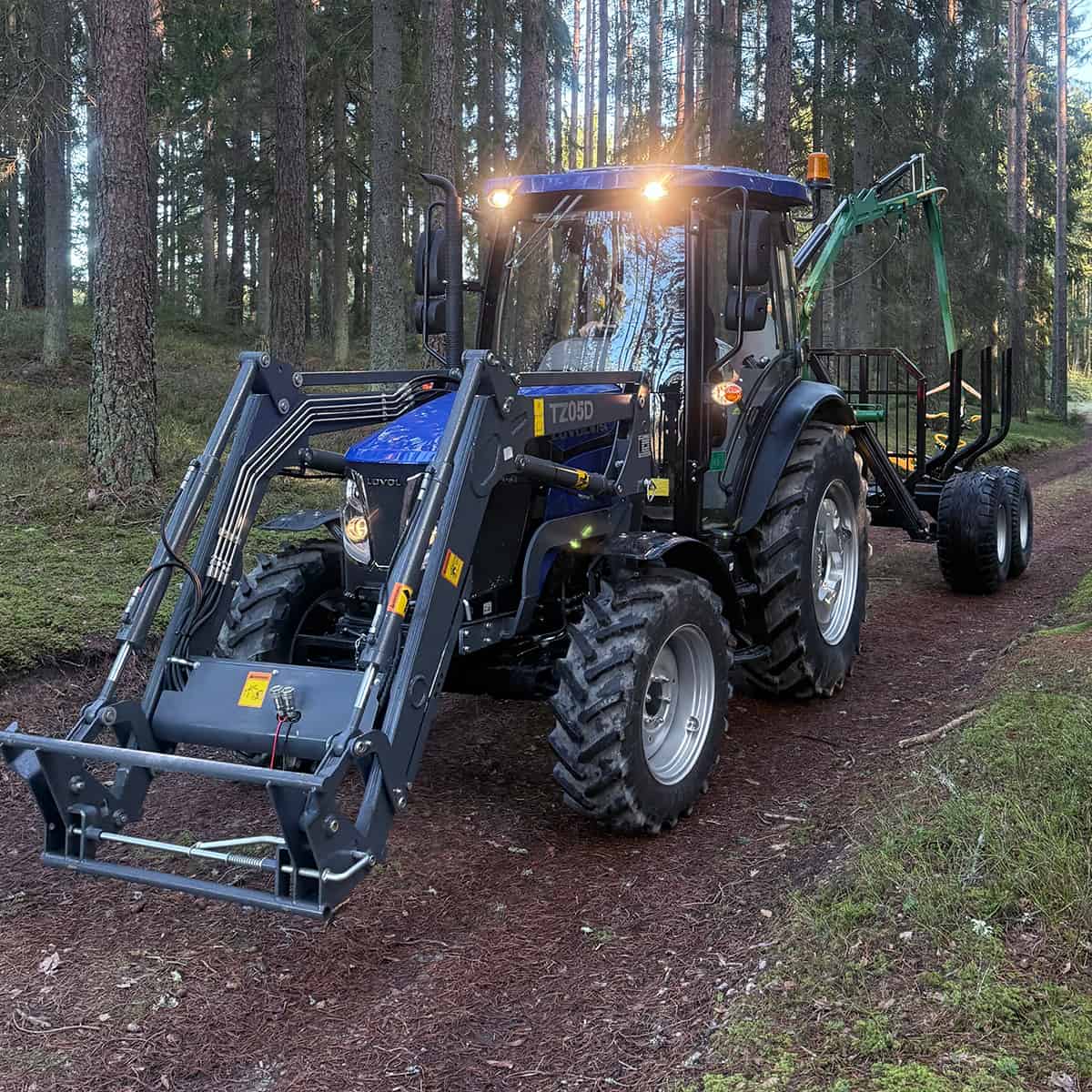 Skogsvagn 6 ton, Paket 1