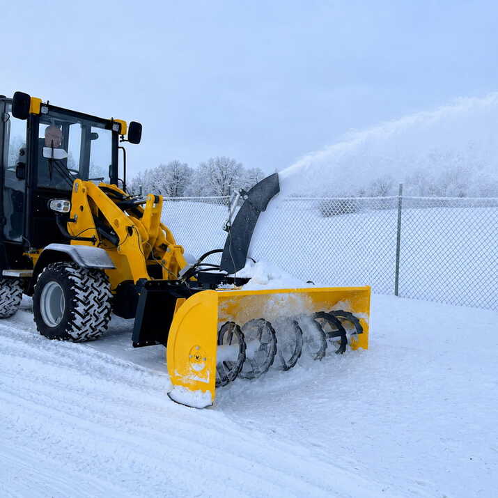 Snöfräs hydraulisk 1,5 m, bultat Eurofäste