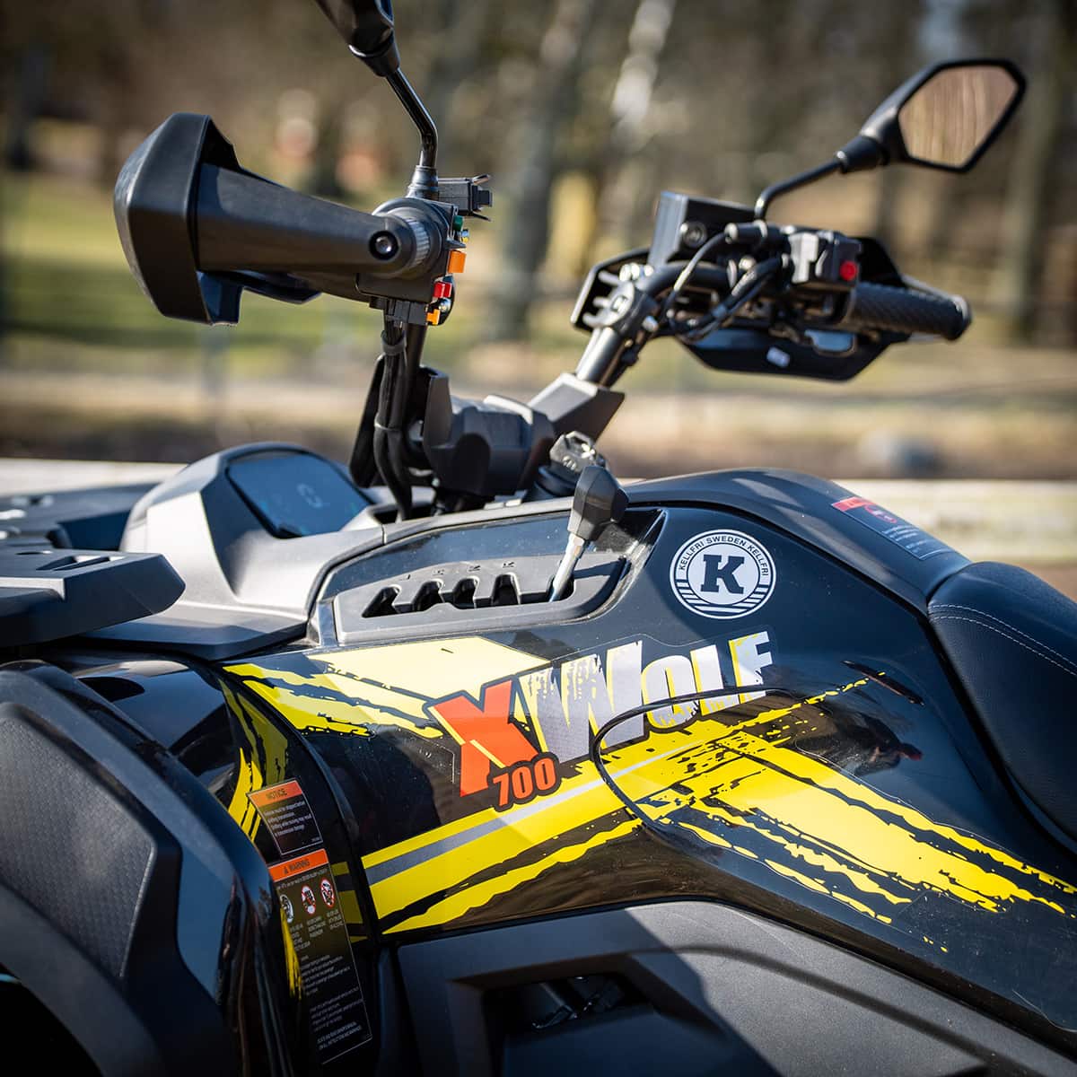 Loncin XWolf 700 ATV, Orange
