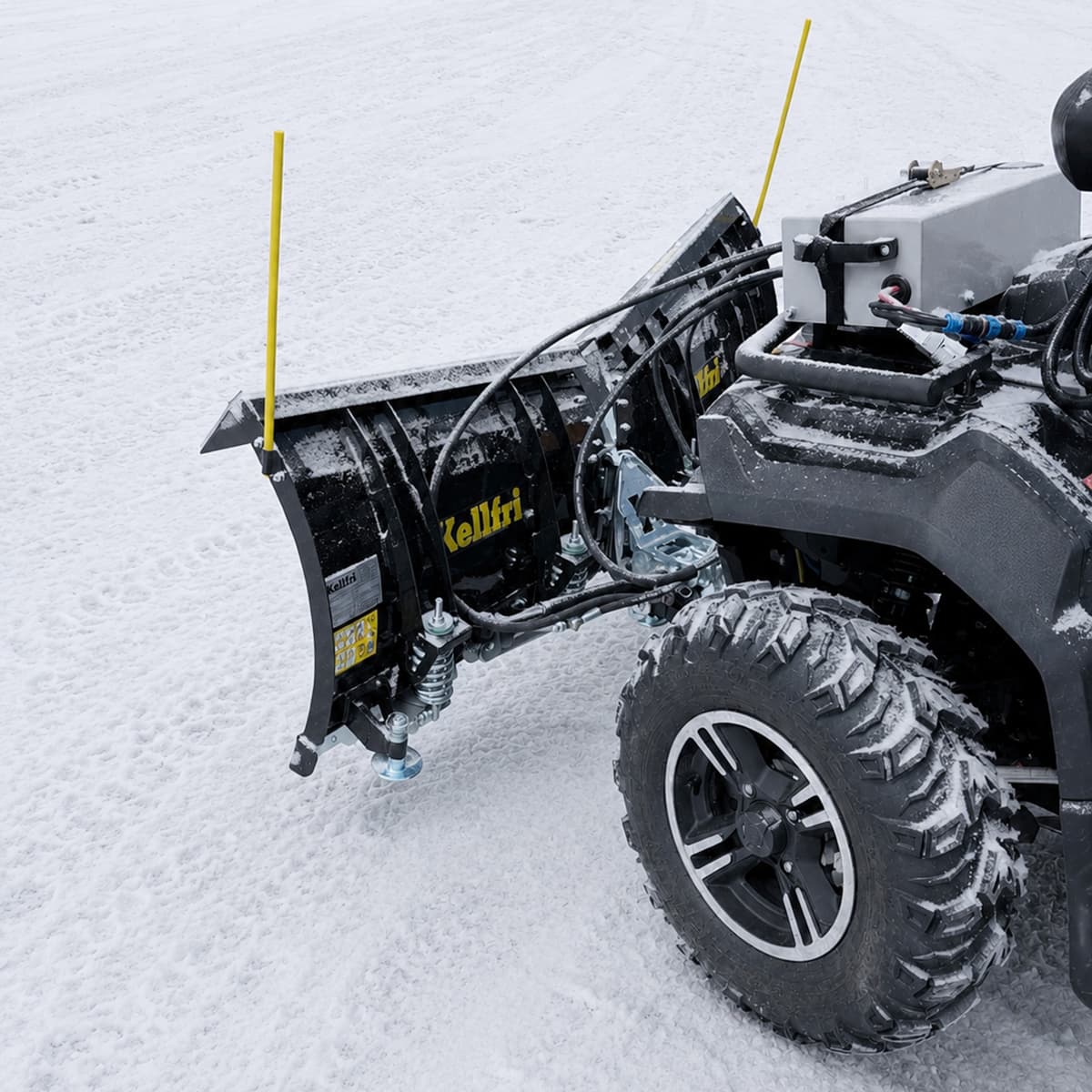 Vikplog ATV 150 cm med hydraulaggregat och cylinder