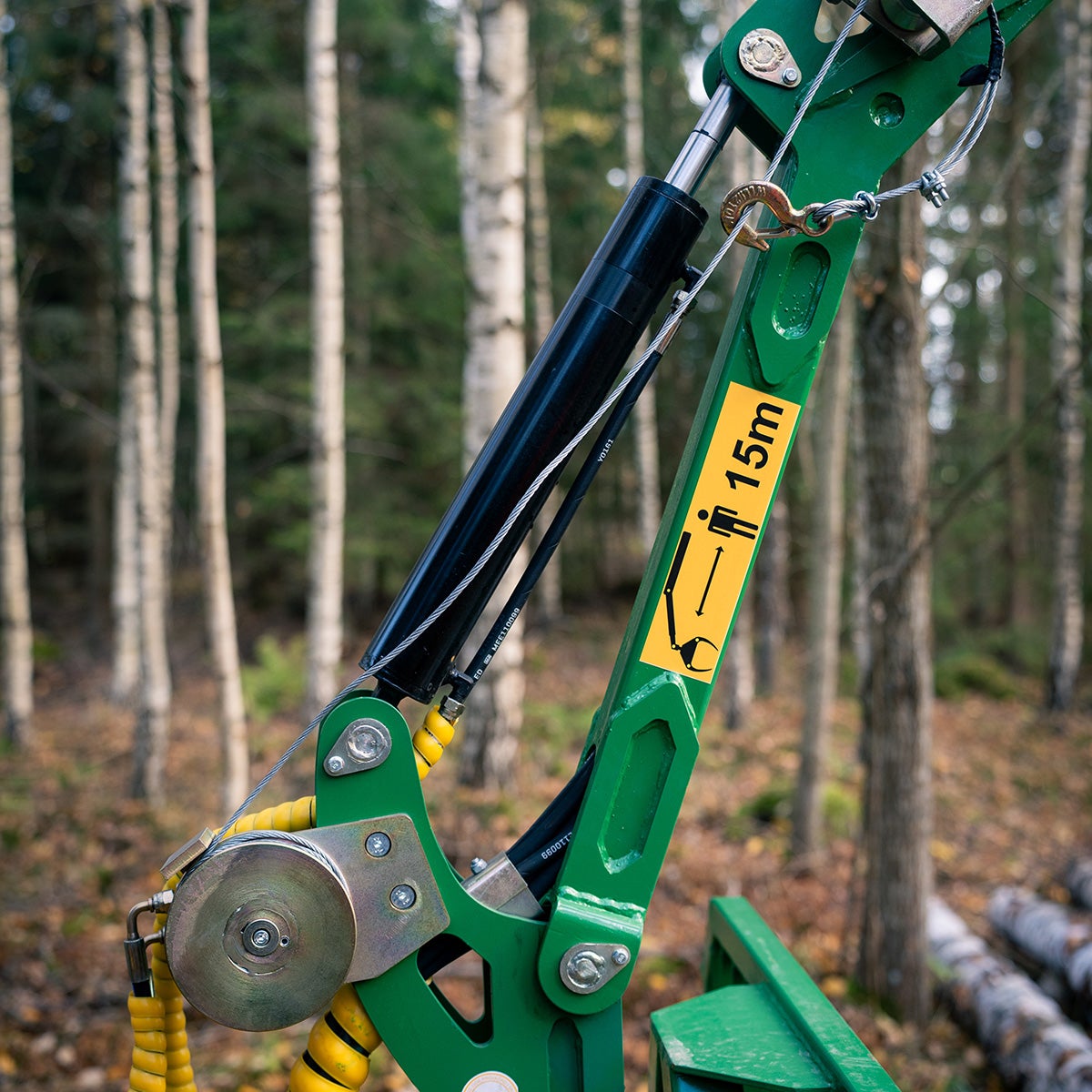Skogsvagn ATV 2 ton FT36DFR-2T