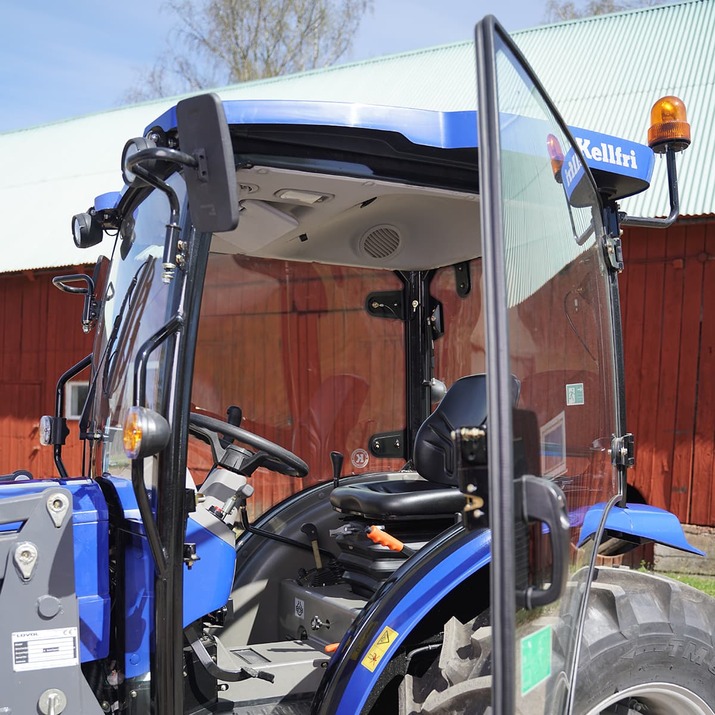 Traktor Lovol 40 hk 4wd med frontlastare, Steg V