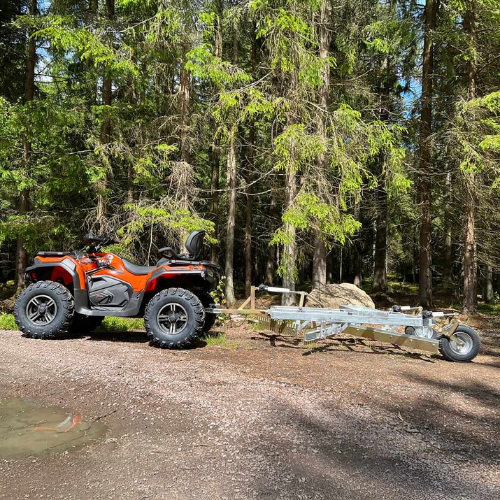 Loncin XWolf 700L ATV, Svart