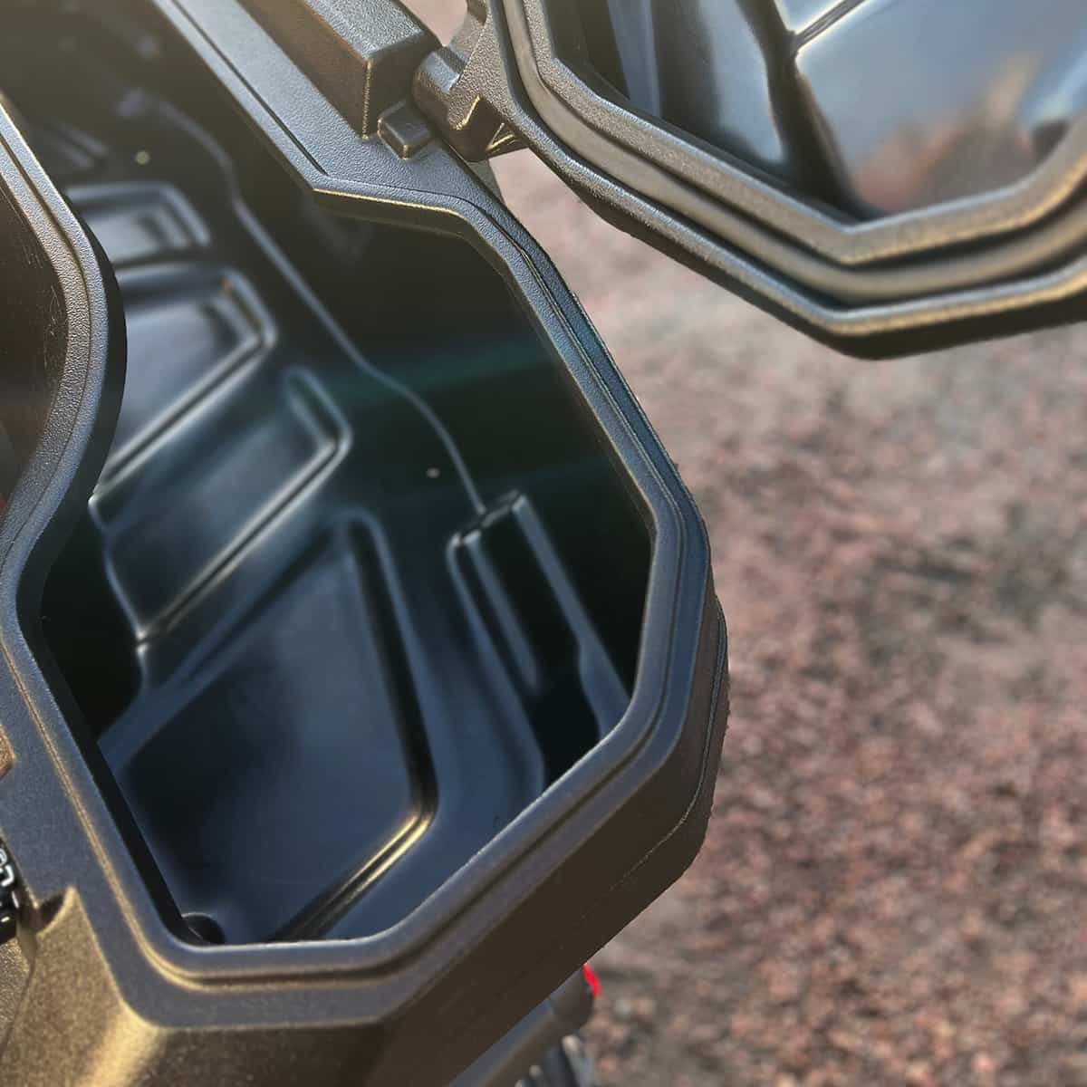 Packbox till ATV, bak inkl snabbfäste