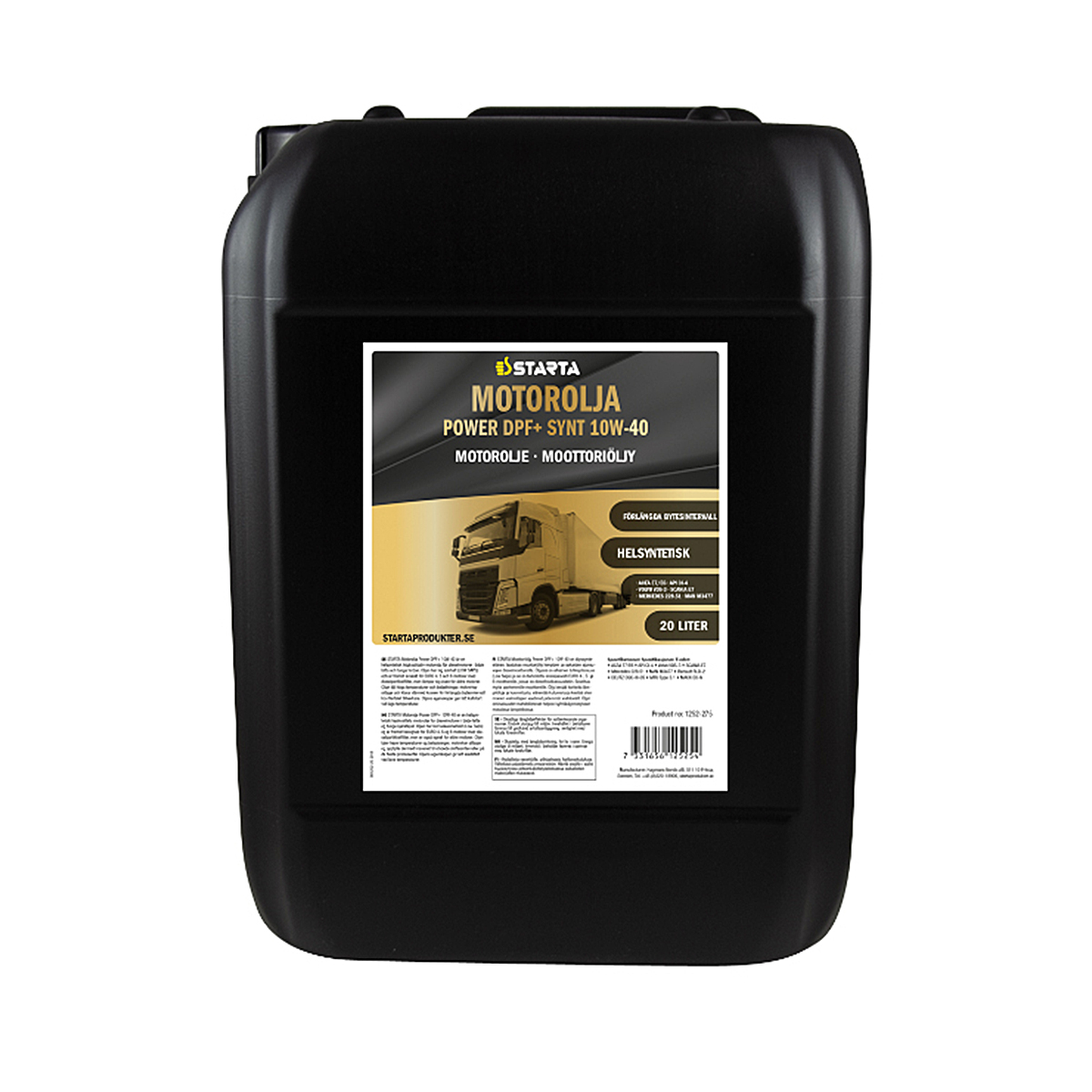 Kellfri Starta Motorolja Power DPF+ 10W-40 20 liter