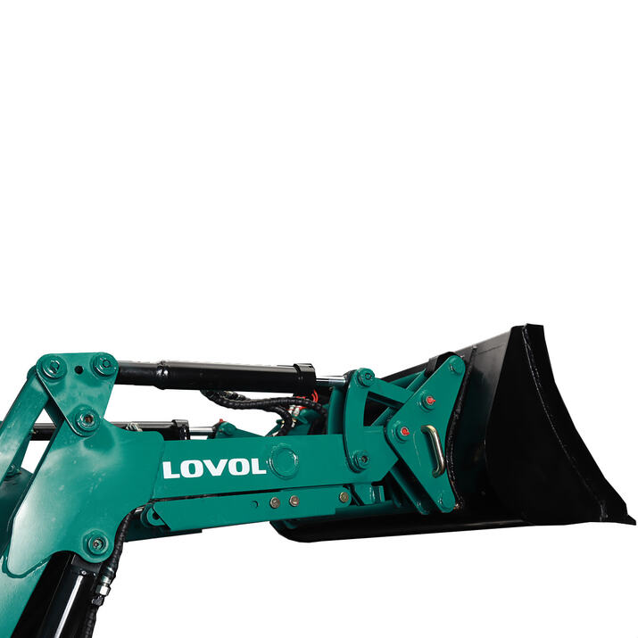 Kompakttraktor Lovol 25 hk med frontlastare, utan hytt