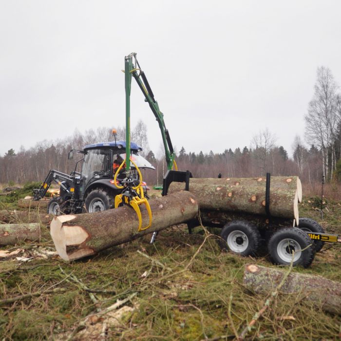 Skogsvagn 6 ton, Paket 1