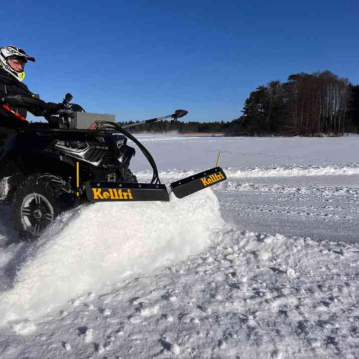 Vikplog ATV 150 cm med hydraulaggregat och cylinder