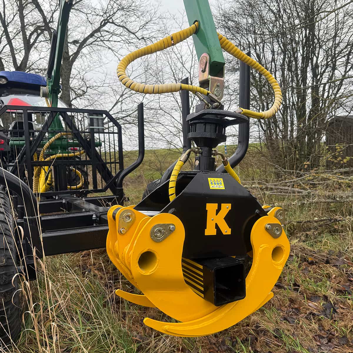 Risgrip inkl. hydraulslang och bult