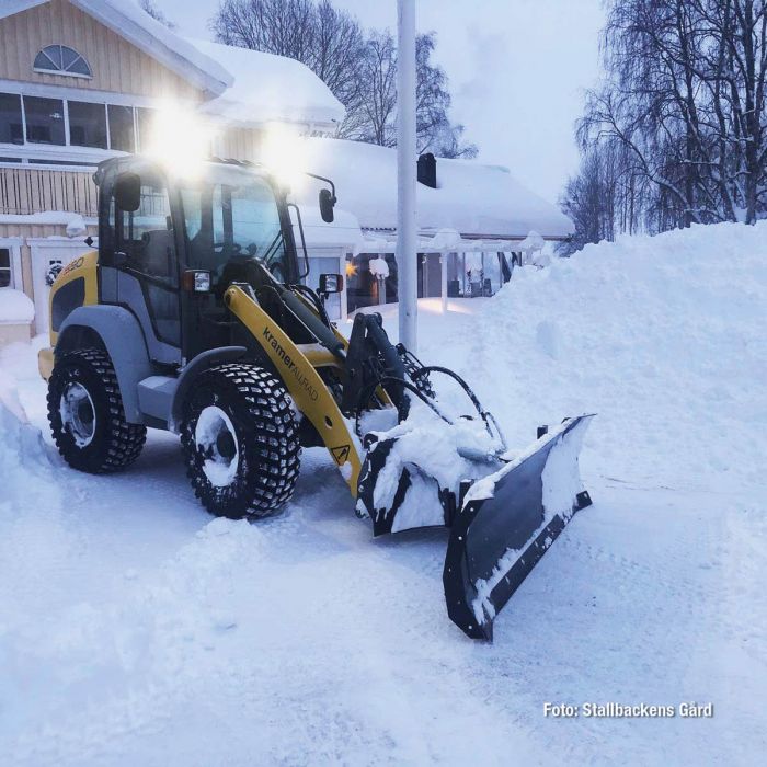 Snö-Diagonalblad 2,5 m med fäste passande Trima
