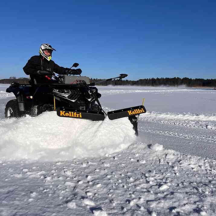 Vikplog ATV 150 cm med hydraulaggregat och cylinder