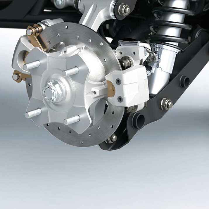 Kawasaki Brute Force 450 4x4, blå