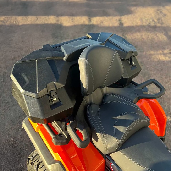 Packbox till ATV, bak inkl snabbfäste