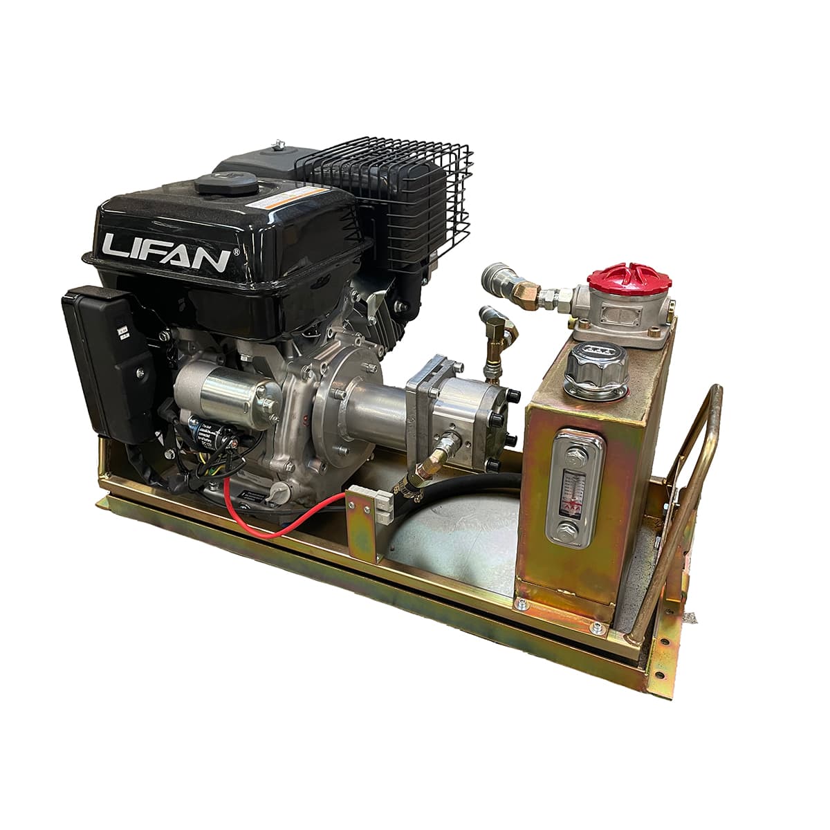 Hydraulaggregat 9 hk elstart