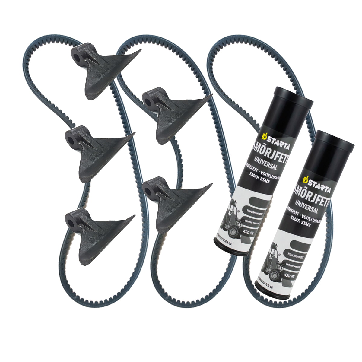 Servicekit till Slaghack X 1,45 - 1,85 m