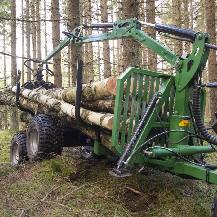 Skogsvagn ATV 2 ton, Paket 3