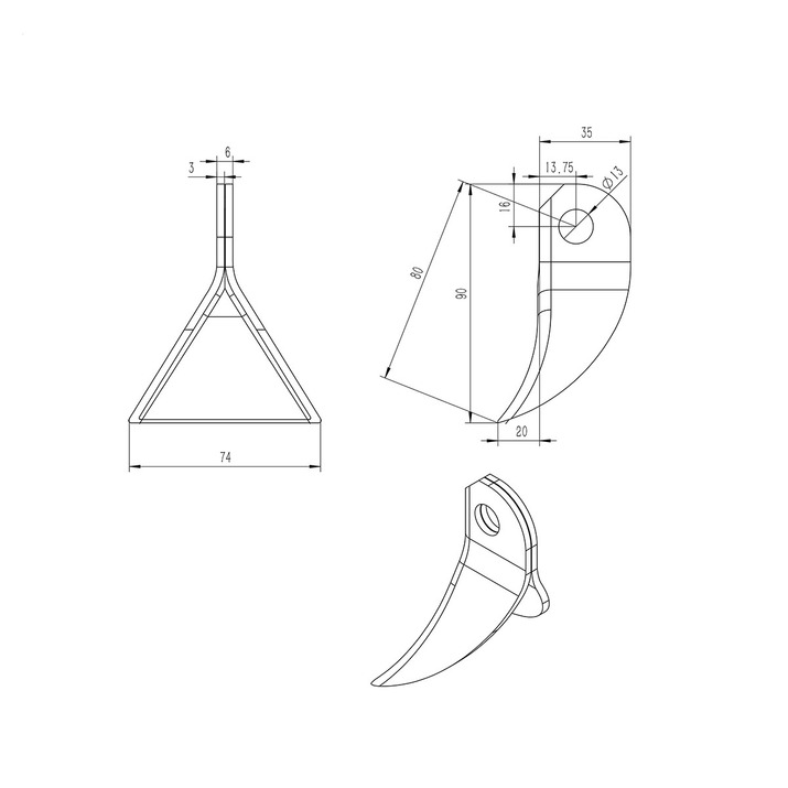 Hammarslaga 72 mm/143 g