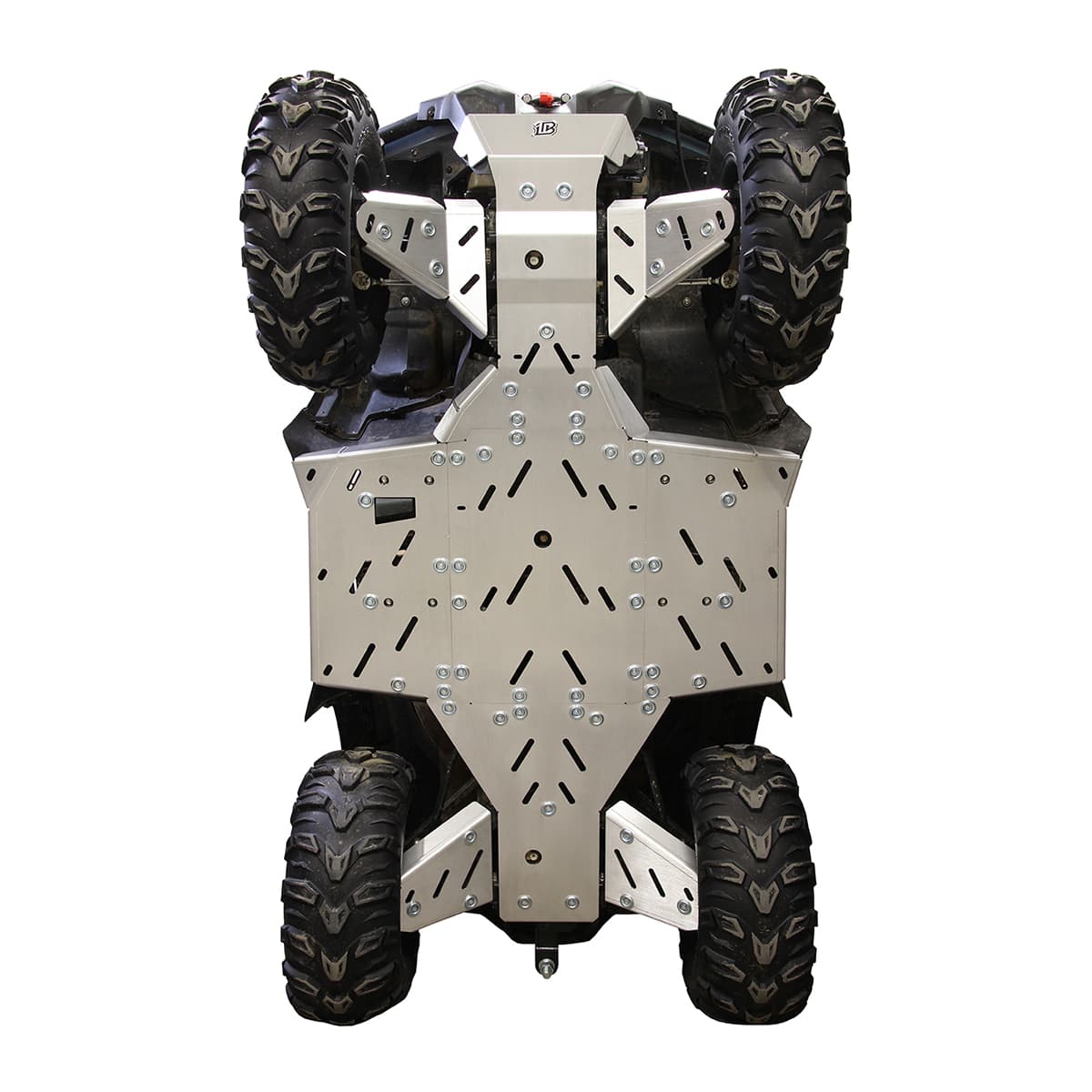 Hasplåt till ATV, aluminium, lång