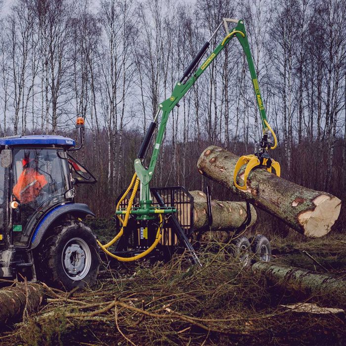 Skogsvagn 6 ton, Paket 2