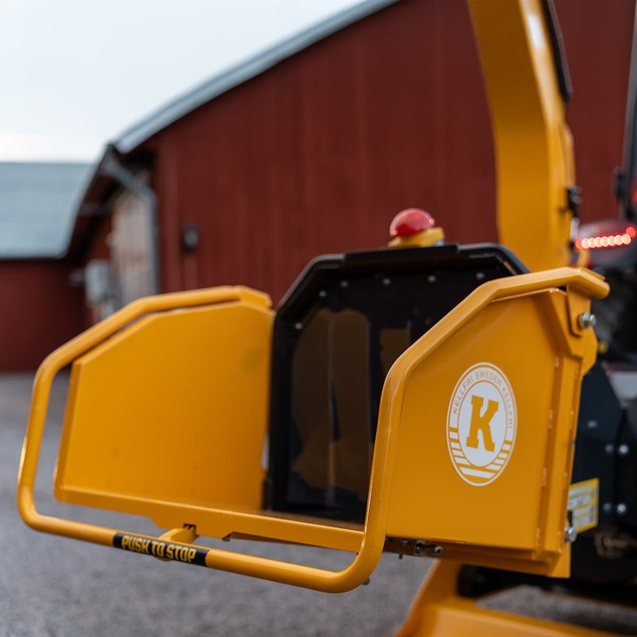 Flishugg 150, med hydraulisk inmatning