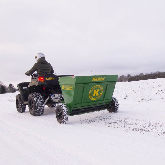 Sandspridare ATV 1,0 m, med omrörning