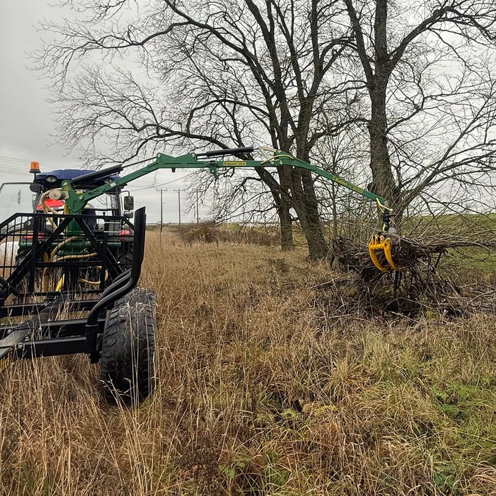 Risgrip inkl. hydraulslang och bult