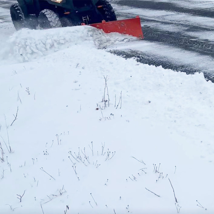 Snöblad ATV
