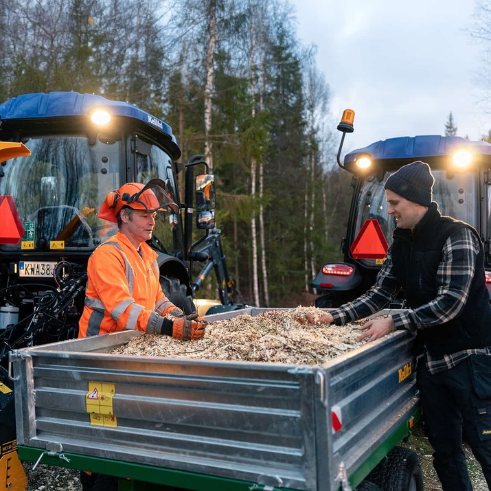 Tippvagn 2,5 ton, galvad