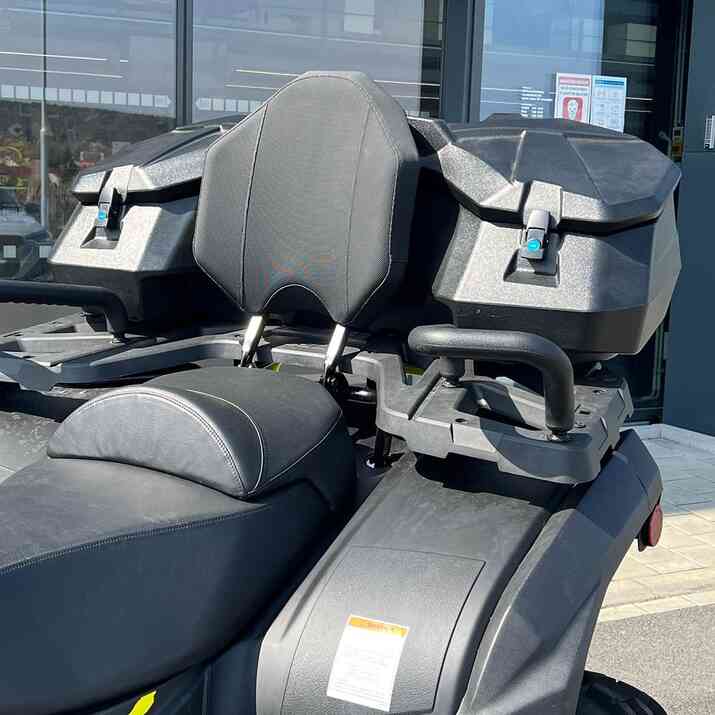Packbox till ATV, bak inkl snabbfäste