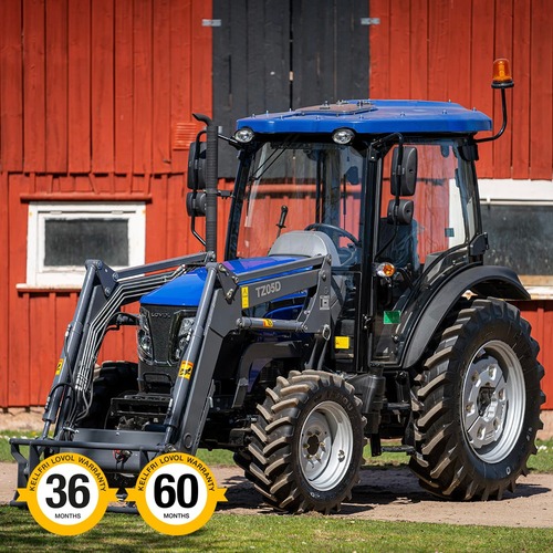 Traktor Lovol 75 hk 4wd med frontlastare, Stage V