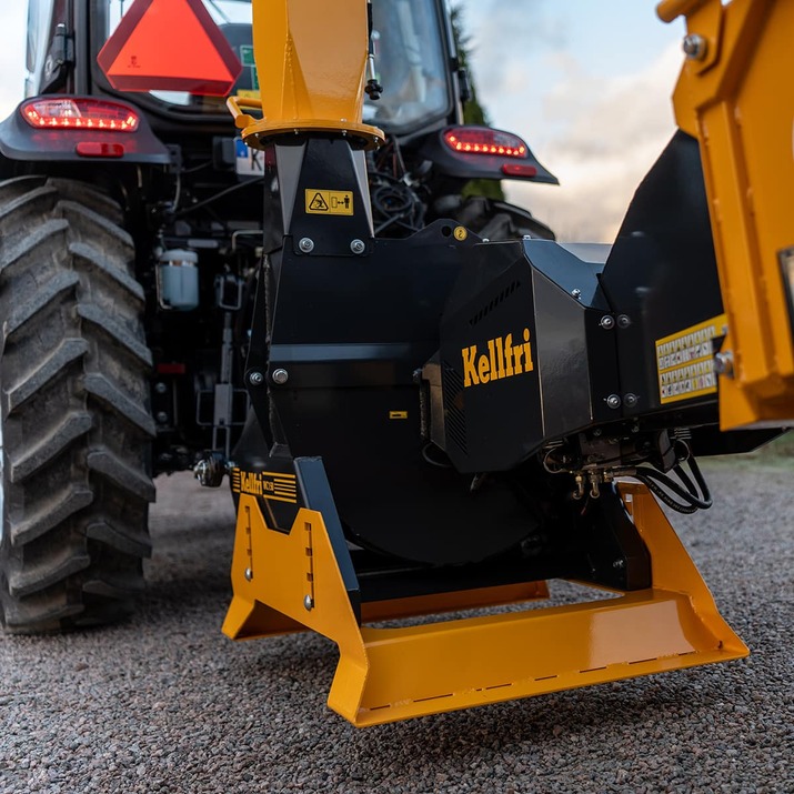 Flishugg 150, med hydraulisk inmatning