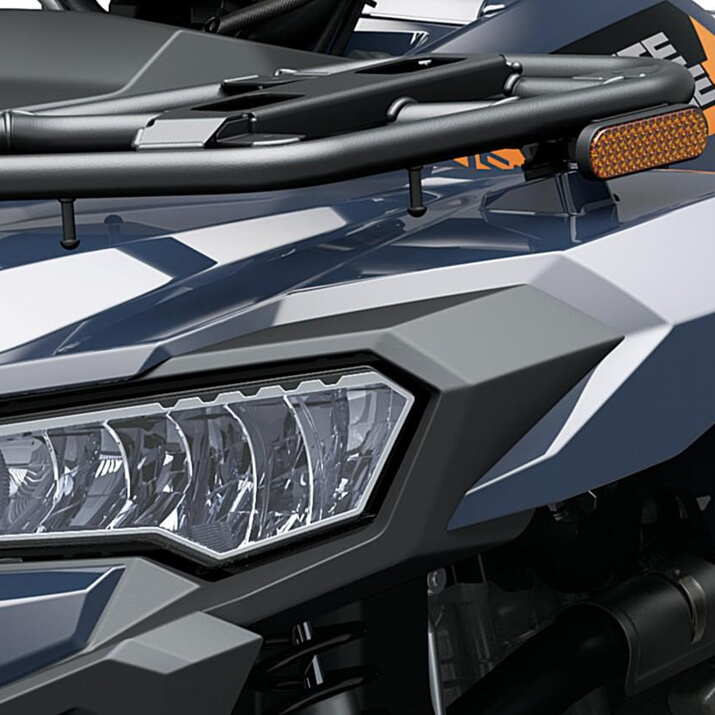 Kawasaki Brute Force 450 4x4, blå