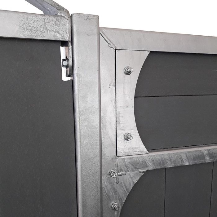 Hästbox Front Exklusiv 3,0 m inkl plastplank, SWE