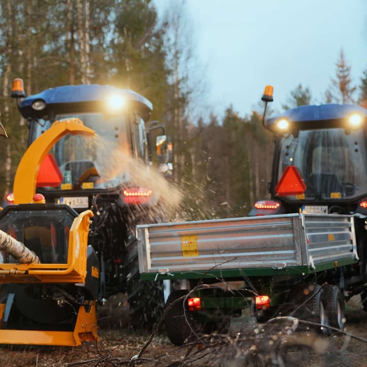 Tippvagn 2,5 ton, galvad