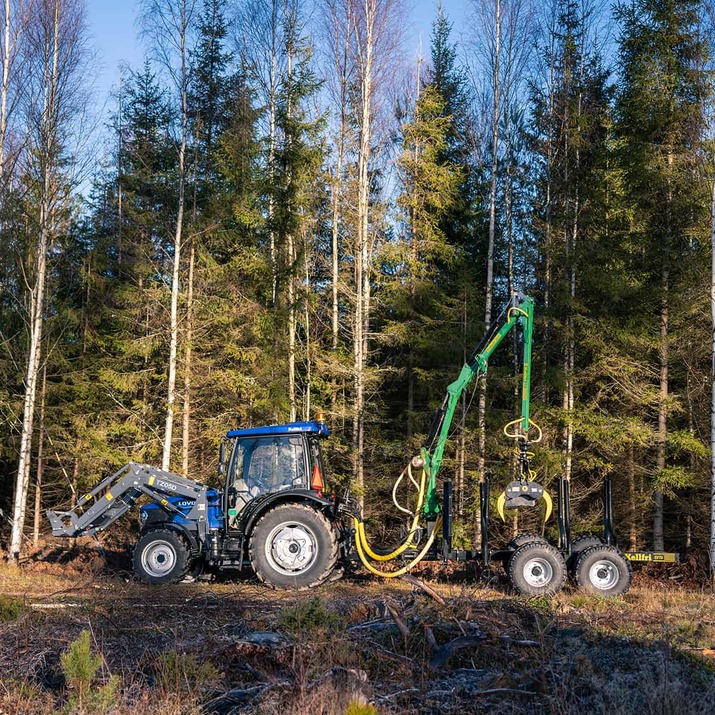 Skogsvagn 6 ton, Paket 1