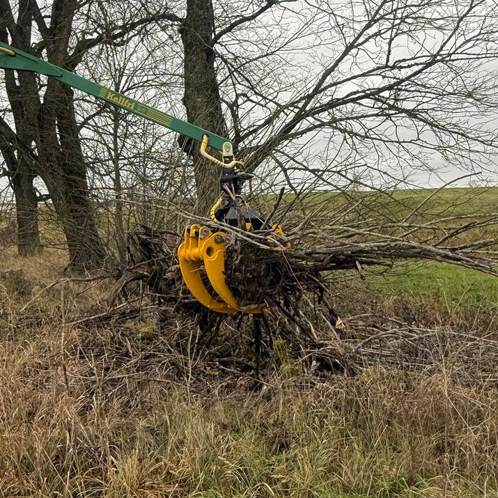Risgrip inkl. hydraulslang och bult