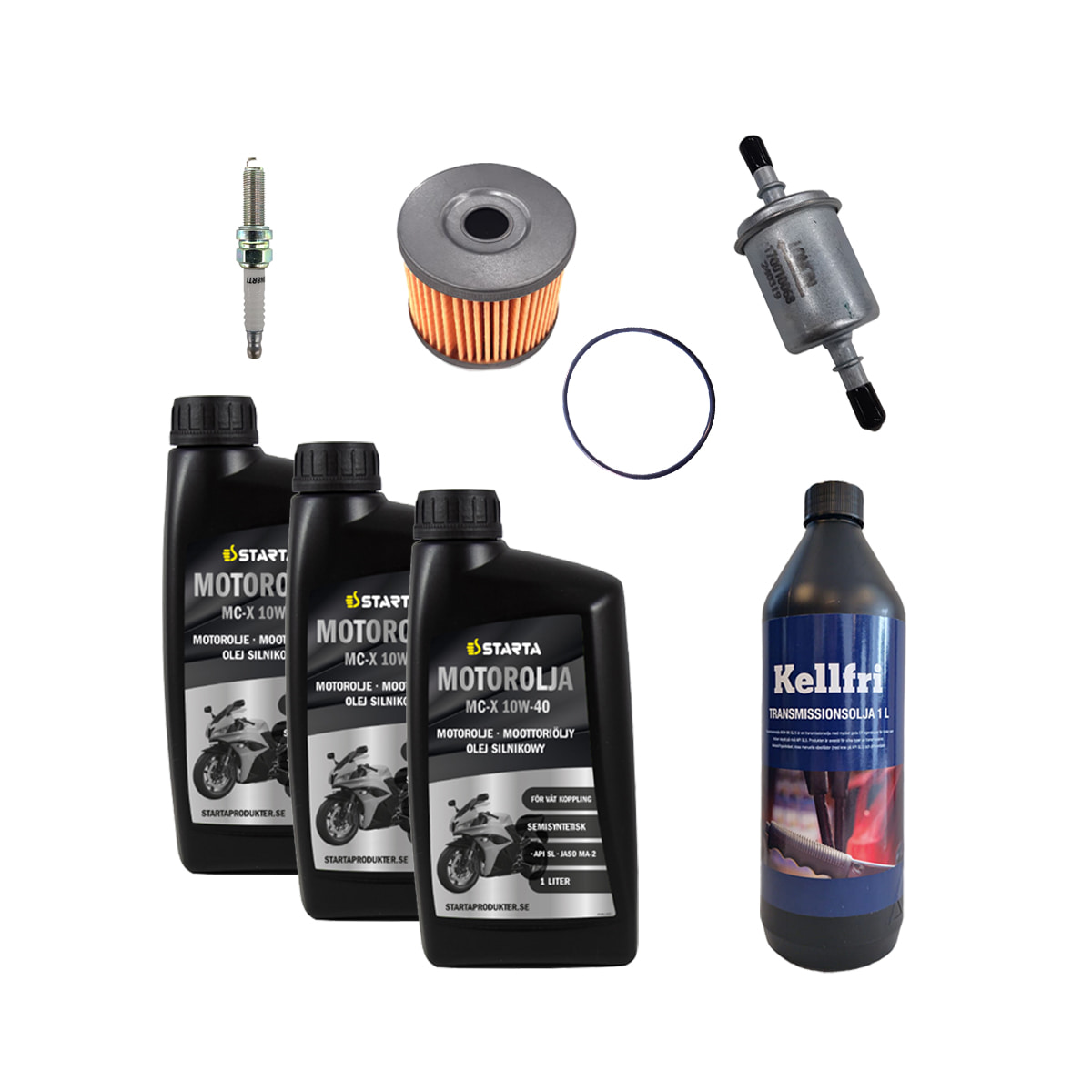 Servicekit Loncin XWolf 550 ATV 160 timmars