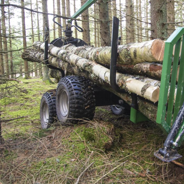 Skogsvagn ATV 2 ton, Paket 4