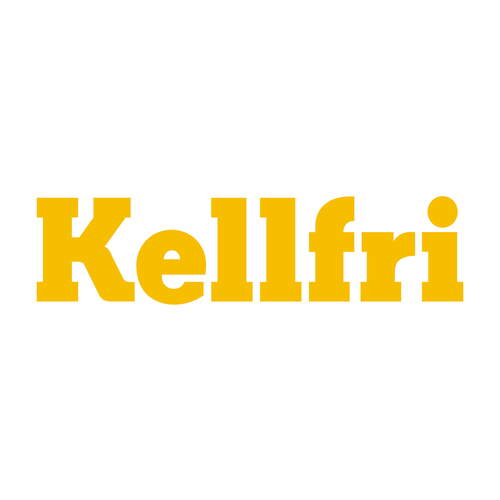 Dekal Kellfri, gul 450 x 120 mm 2019