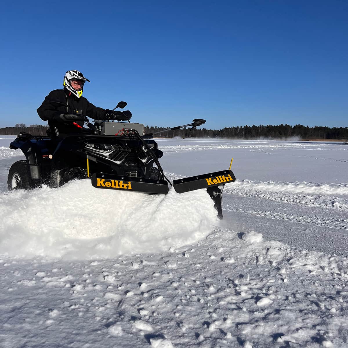 Vikplog ATV 150 cm med hydraulaggregat och cylinder
