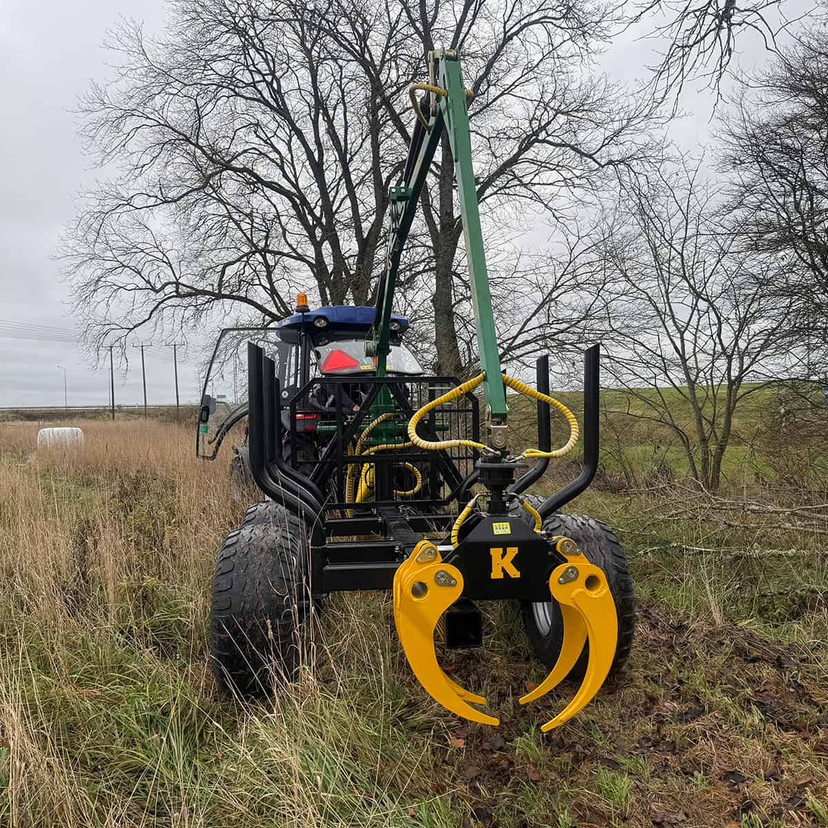 Risgrip inkl. hydraulslang och bult