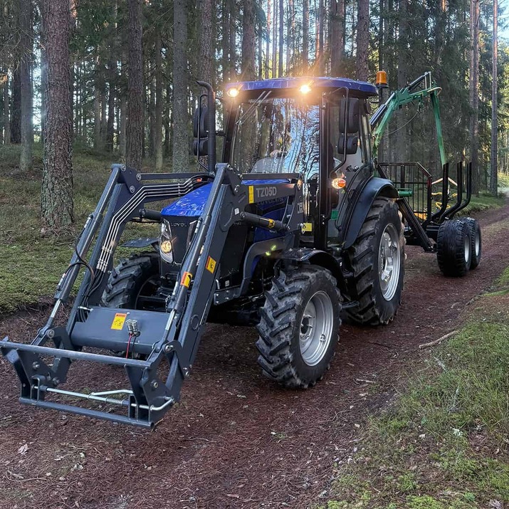Skogsvagn 6 ton, Paket 1