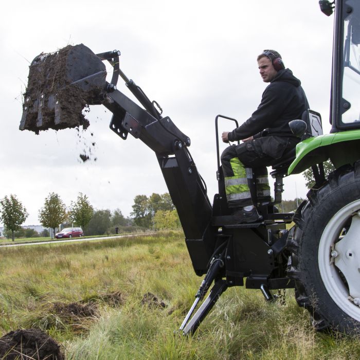 Grävaggregat för traktor 25-50 hk